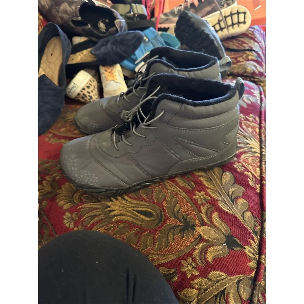 Men's Barefoot Hiking Snow Boots Size 41  Us Size 8